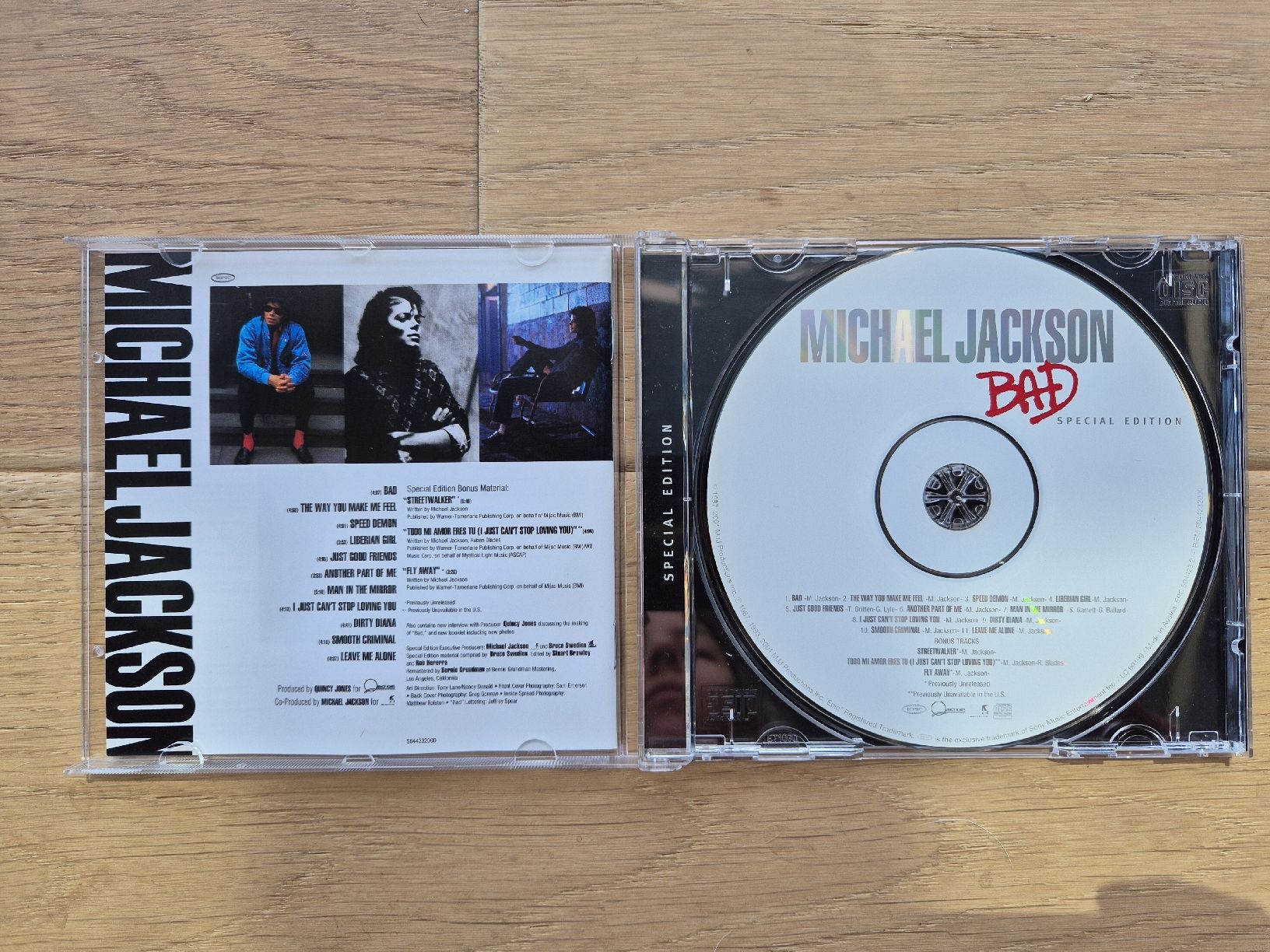 CD: Michael Jackson Bad special edition – Usato da Savièse venduto da coeur88 2