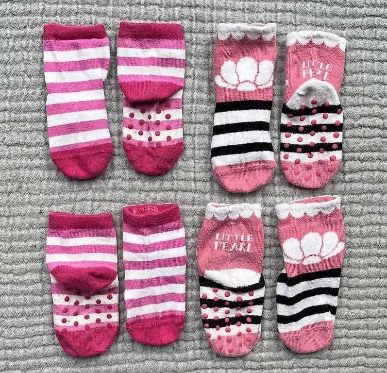 Calze per bambini: Gr.62/68, 4 Paar Socken Mädchen – Usato da Gattikon venduto da AnnettFloh