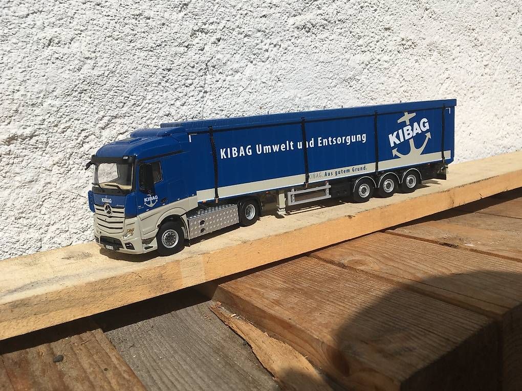 Modellbausätze & Standmodelle: Mercedes Kibag 1:50 WSI – Neu und originalverpackt aus Lessoc von beletteman 1