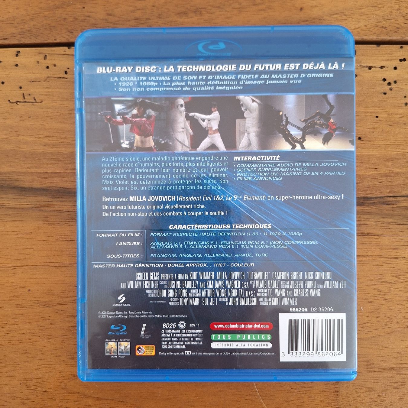 Tous les DVDs: Ultraviolet - Bluray – D'occasion à Porrentruy par Ikoss 1