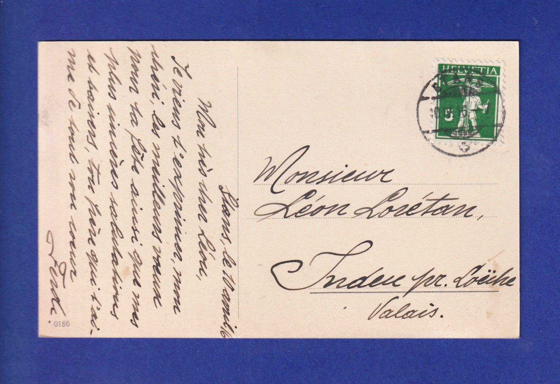 Cartoline postali: ENFANT - 2 jeunes garçons – Usato da Pully venduto da nicecards-shop 1