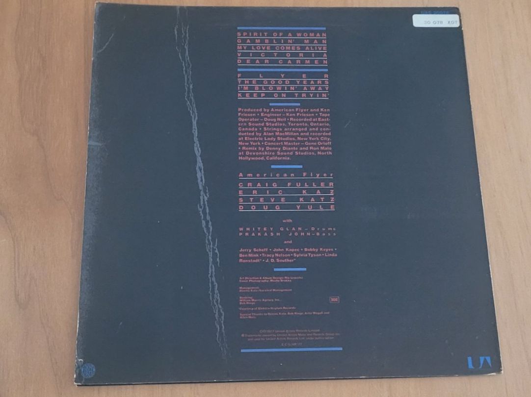 Dischi in vinile: LP  American Flyer – Usato da Martigny venduto da MZ-67 1