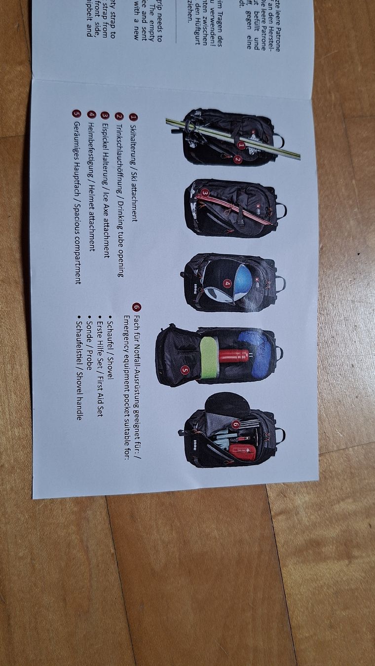 Zaini: Airbag Rucksack ABS – Usato da Lenk im Simmental venduto da pau_kg8n 6