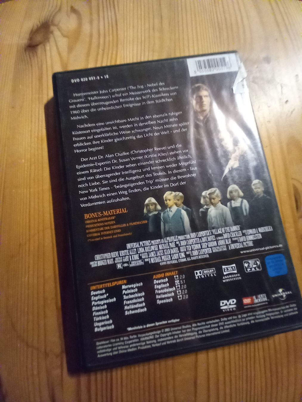Tutti i DVDs: Das Dorf der Verdammten – Usato da Langenthal venduto da noa_9wcy 1