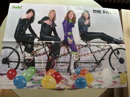 SWEET tolle rare Berichte + Poster + ungebrauchtes Ticket!