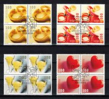Schweiz 2011, Werbemarken Serie(n) im 4er-Block mit ET-ʘ