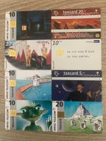 Swisscom Taxcards Sammlung, 8 Stk. Verschiedene Sujets