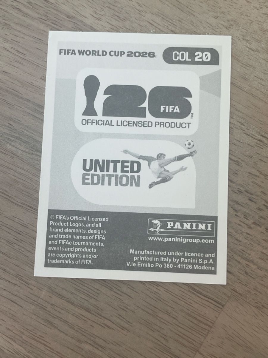 Panini Carte collezionabili: FIFA WC 2026 Sticker Luis Diaz  COL 20 – Nuovo e nell'imballaggio originale da Fällanden venduto da Permarco 1