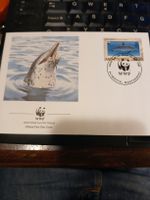 WWF - Premier jour dauphin Montserrat, rare timbre!