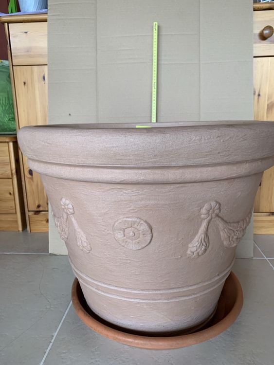 Blumentopf XXL Pflanzentopf / Terracotta Style (1) Kaufen auf Ricardo