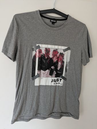 Just Cavalli T-Shirt Gr. M - stylisch & cool!