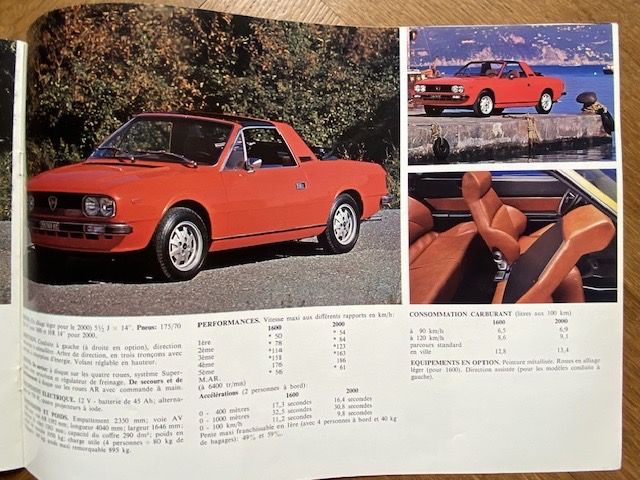 LANCIA BETA 1976 Prospekt prestige brochure catalogue en fr. | Kaufen ...