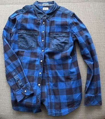 Tommy Hilfiger Blusen: hilfiger denim bluse im Westernstil Grösse M – Gebraucht aus Zufikon von h_s_8xnb 1