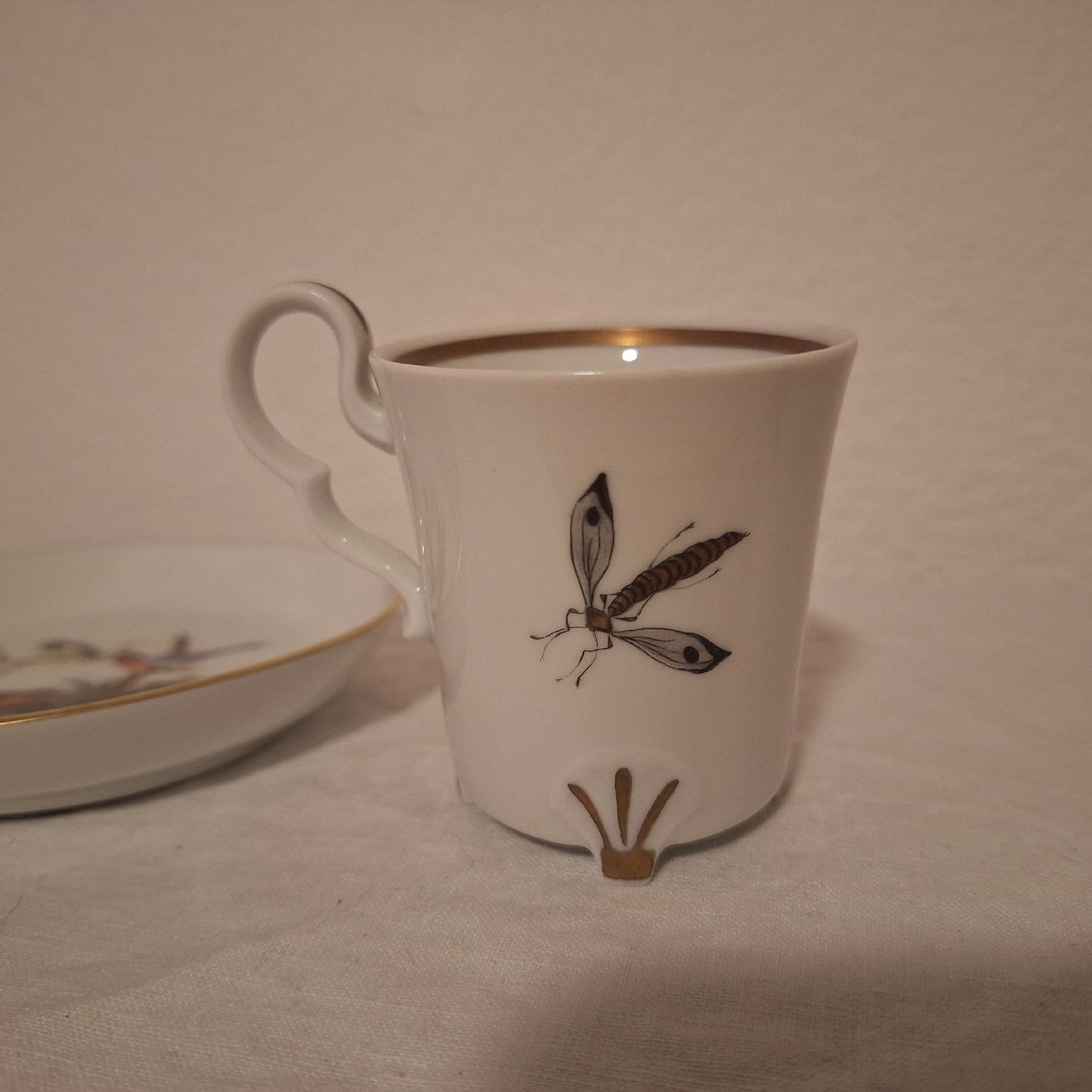 Tassen: Versand möglich. Tasse von Bareuther Bavaria, Vogel – Gebraucht aus Winterthur von Goldpipau 2