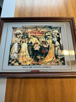 Coca-Cola Bild gerahmt, 1993, Atlanta - Rarität! 49