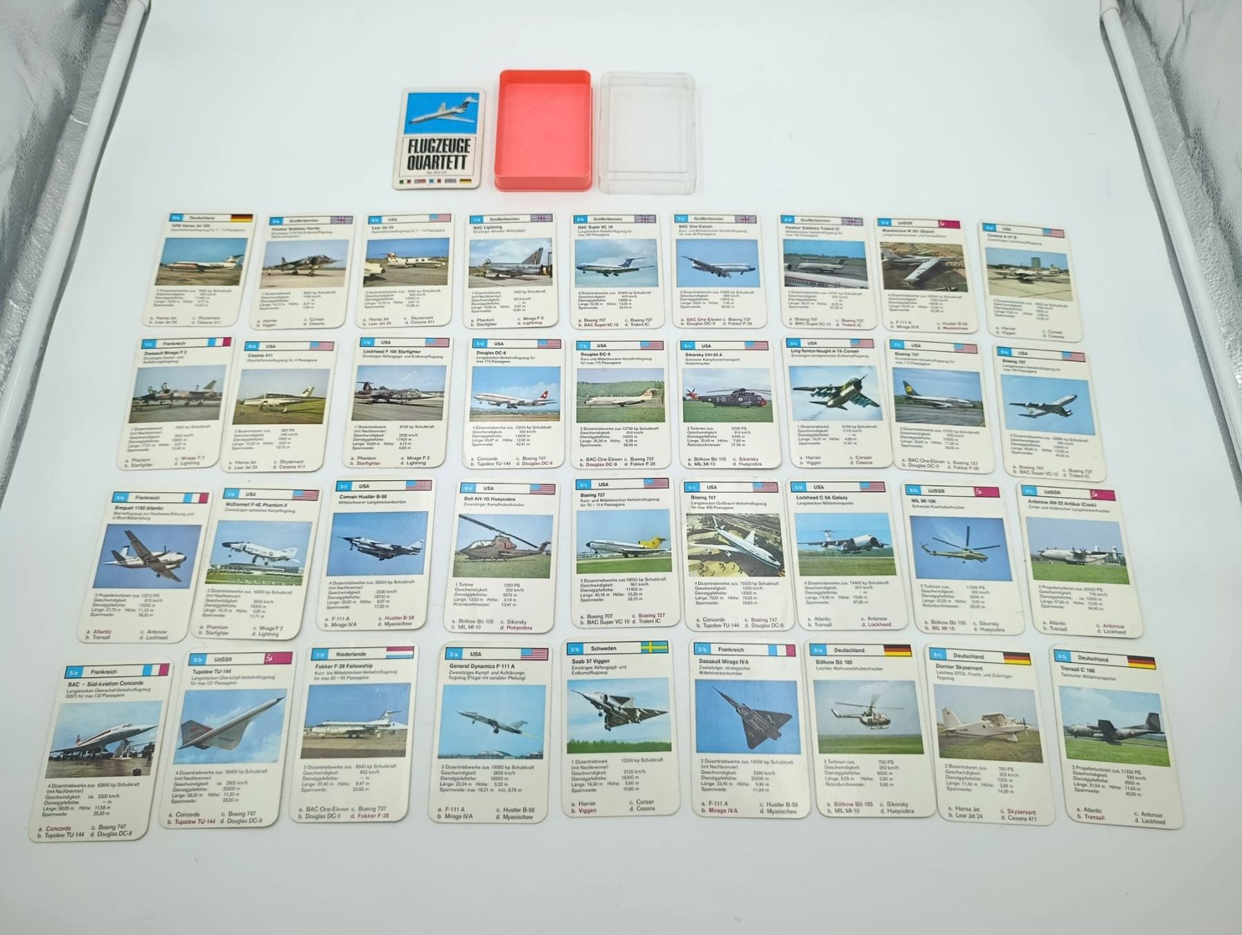 Jeux: Vintage Flugzeuge Quartett – D'occasion à Wil SG par Donaldus 1