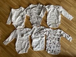 6 Baby Bodys Langarm  Grösse 62