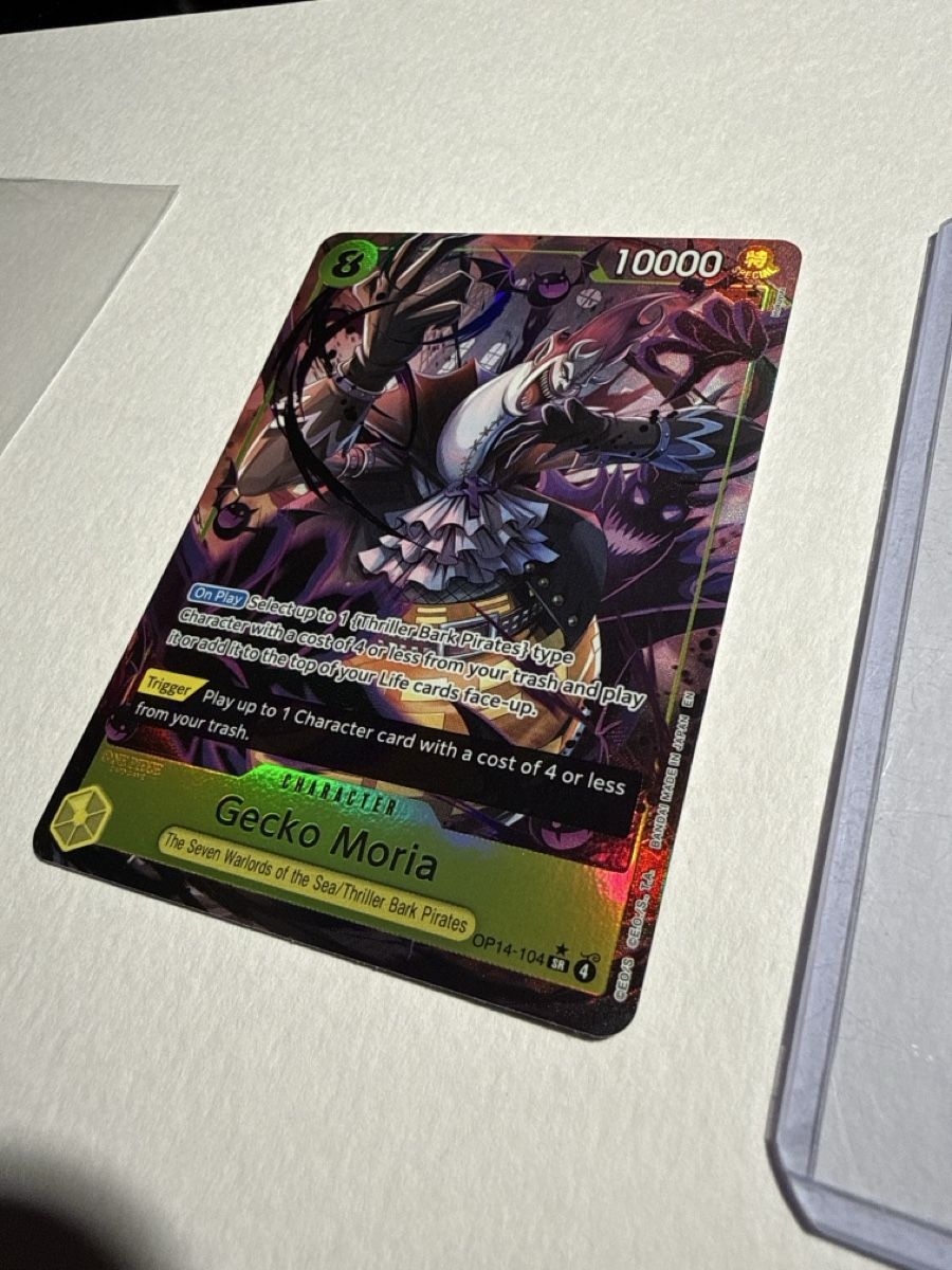 Bandai Carte collezionabili: One Piece OP14-104 Gecko Moria – Nuovo (secondo la descrizione) da Dübendorf venduto da godpack 2