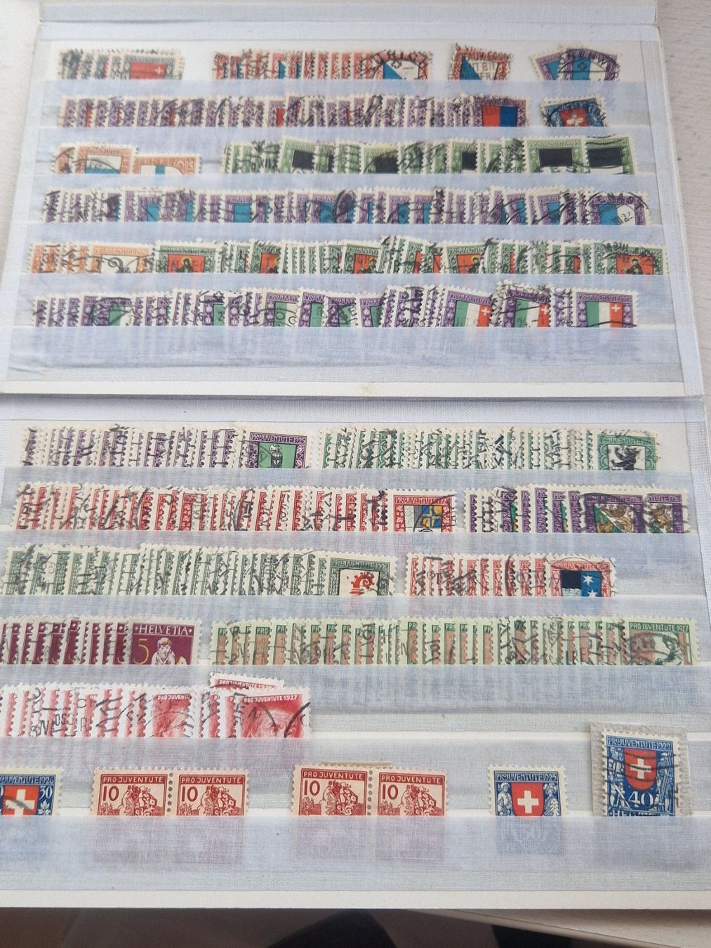 Tutti i francobolli: Grosser Posten PJ - Wäppli, ab 1.- – Usato da Burgdorf venduto da Glossy01