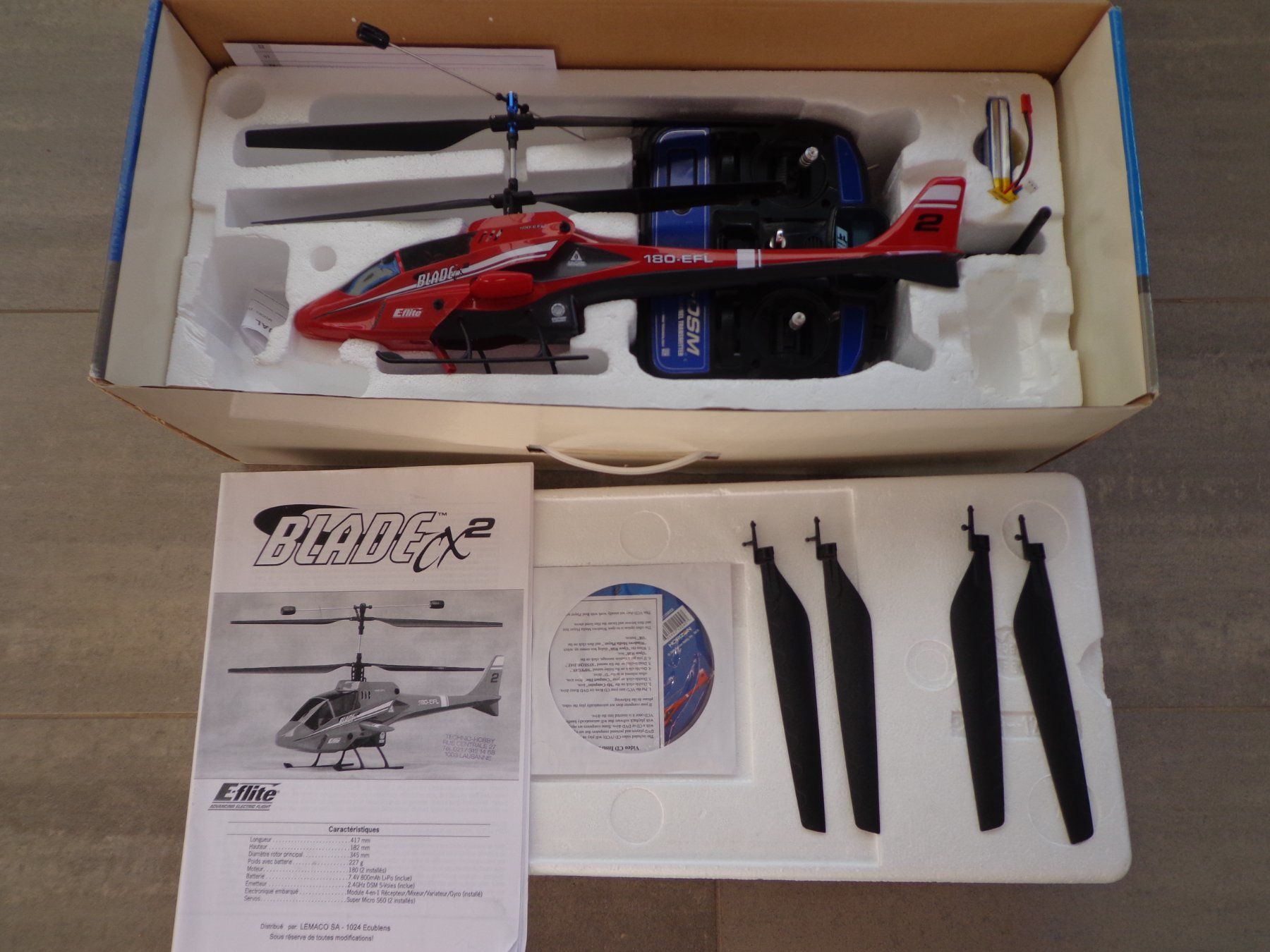 E-Flite RC Modellbau: Heli E-Flite Blade CX2 – Defekt aus Camorino von Dibi7 1