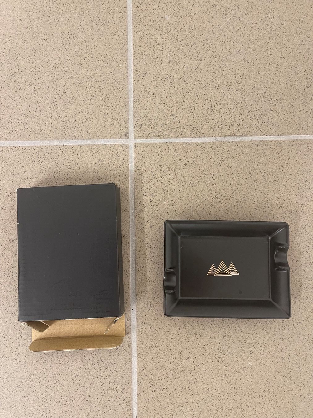 Davidoff Aschenbecher: Original Davidoff, Aschenbecher, schwarz matt – Gebraucht aus Basel von mariablanka 1