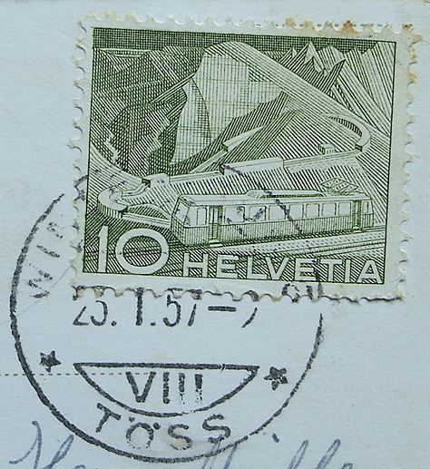 Cartes postales: TÖSS Protestantische Kirche – D'occasion à Jona par philajona 1