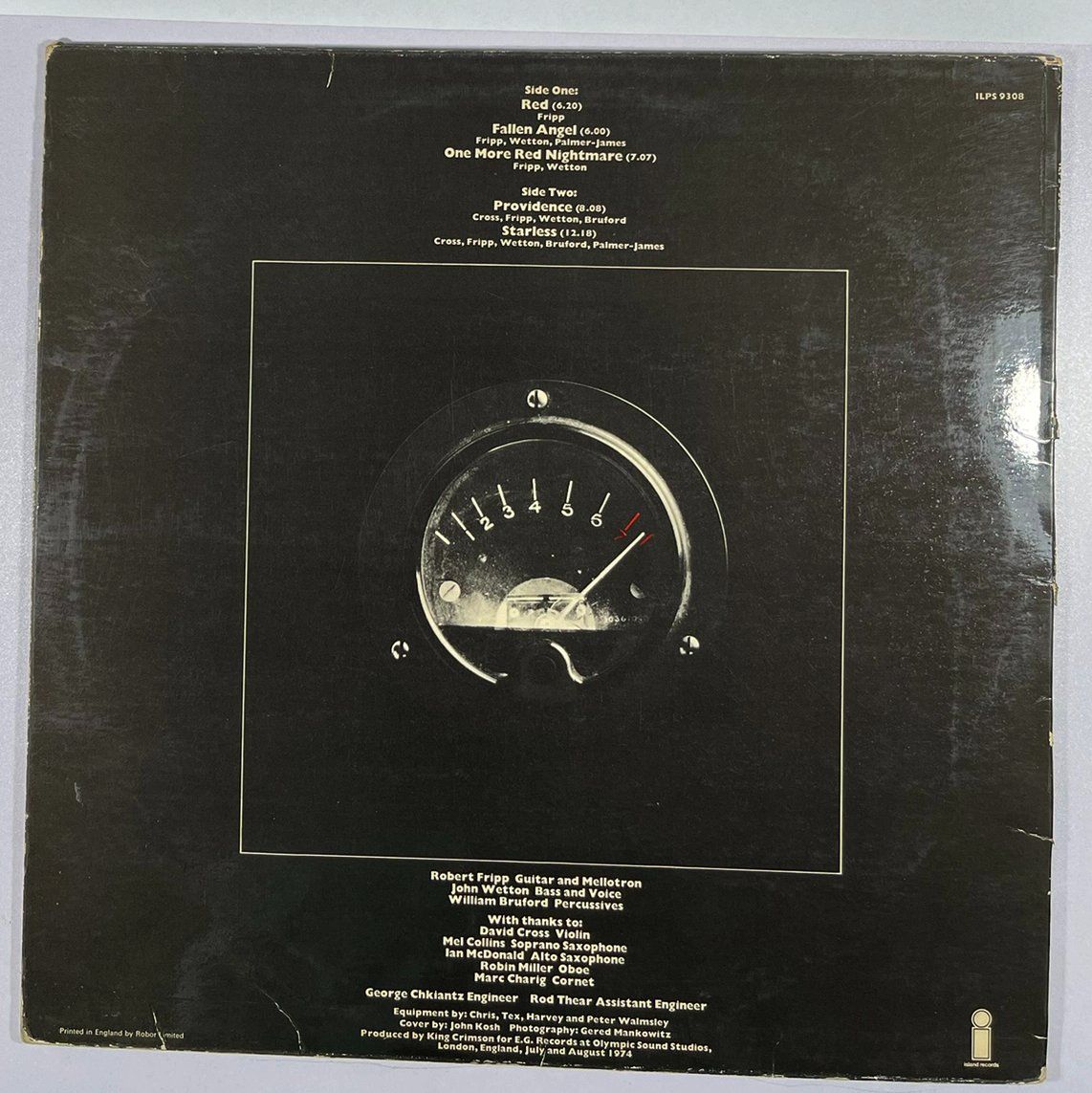 Dischi in vinile: LP: KING CRIMSON - Red (1974) – Nuovo (secondo la descrizione) da Frenkendorf venduto da Yard-Sale-2000 1