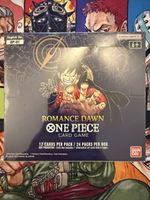 One Piece Romance Dawn OP-01 Box Pre errata