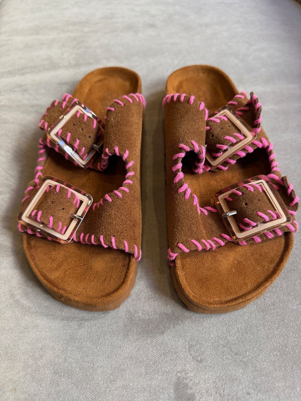 Scarpe da donna: Sandali estivi Suede n.36 – Nuovo e nell'imballaggio originale da Porza venduto da GioCa65