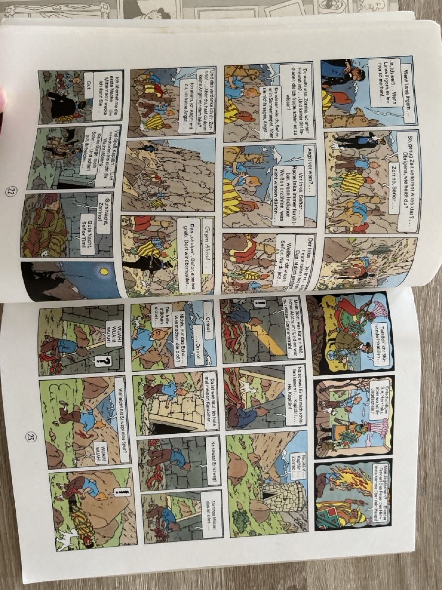 Fumetti: Tim und Struppi - der Sonnentempel – Usato da Pully venduto da Artinka 4