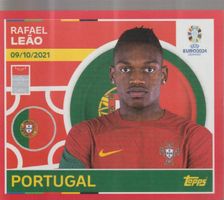 EURO 2024 Topps sticker PORTUGAL POR 21 LEAO