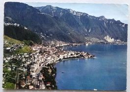 Vue générale de Montreux, Glion, Territet
