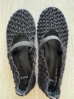 Ballerines Mango noires en maille, taille 37 - Été stylé