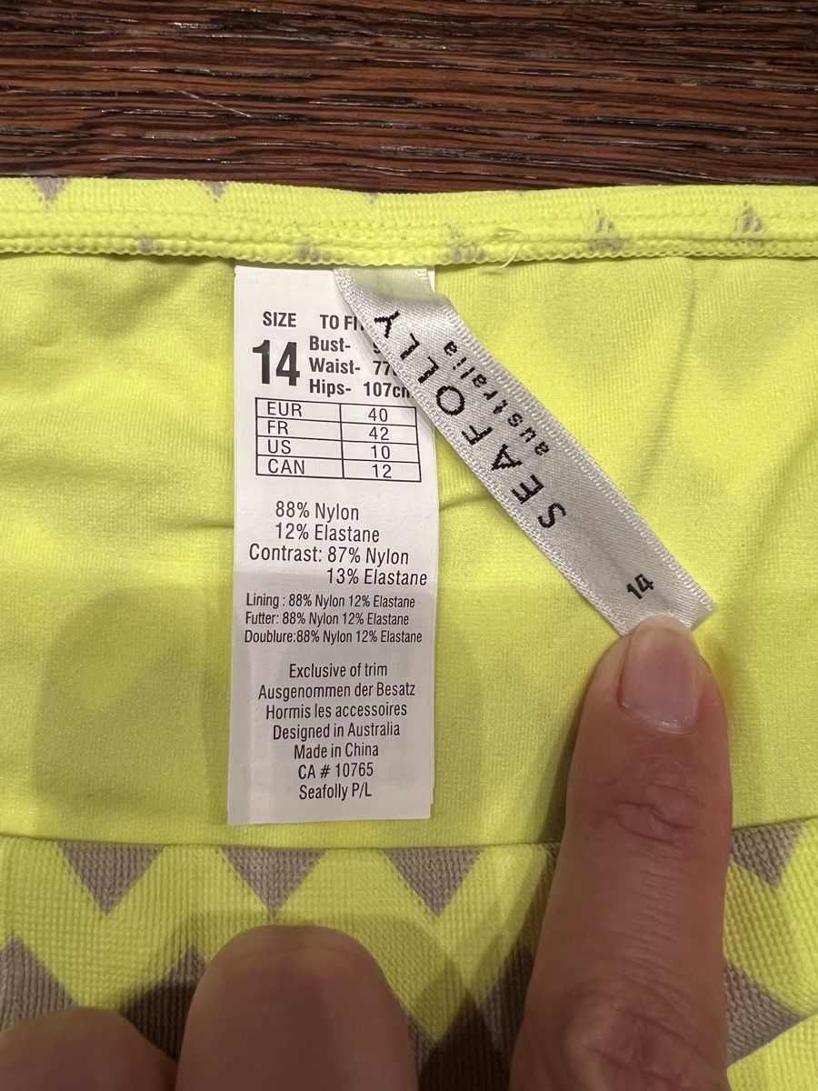 Seafolly Costumi da bagno & Bikini: Seafolly Bikini – Nuovo e nell'imballaggio originale da St.Gallen venduto da Shopaholic5 2