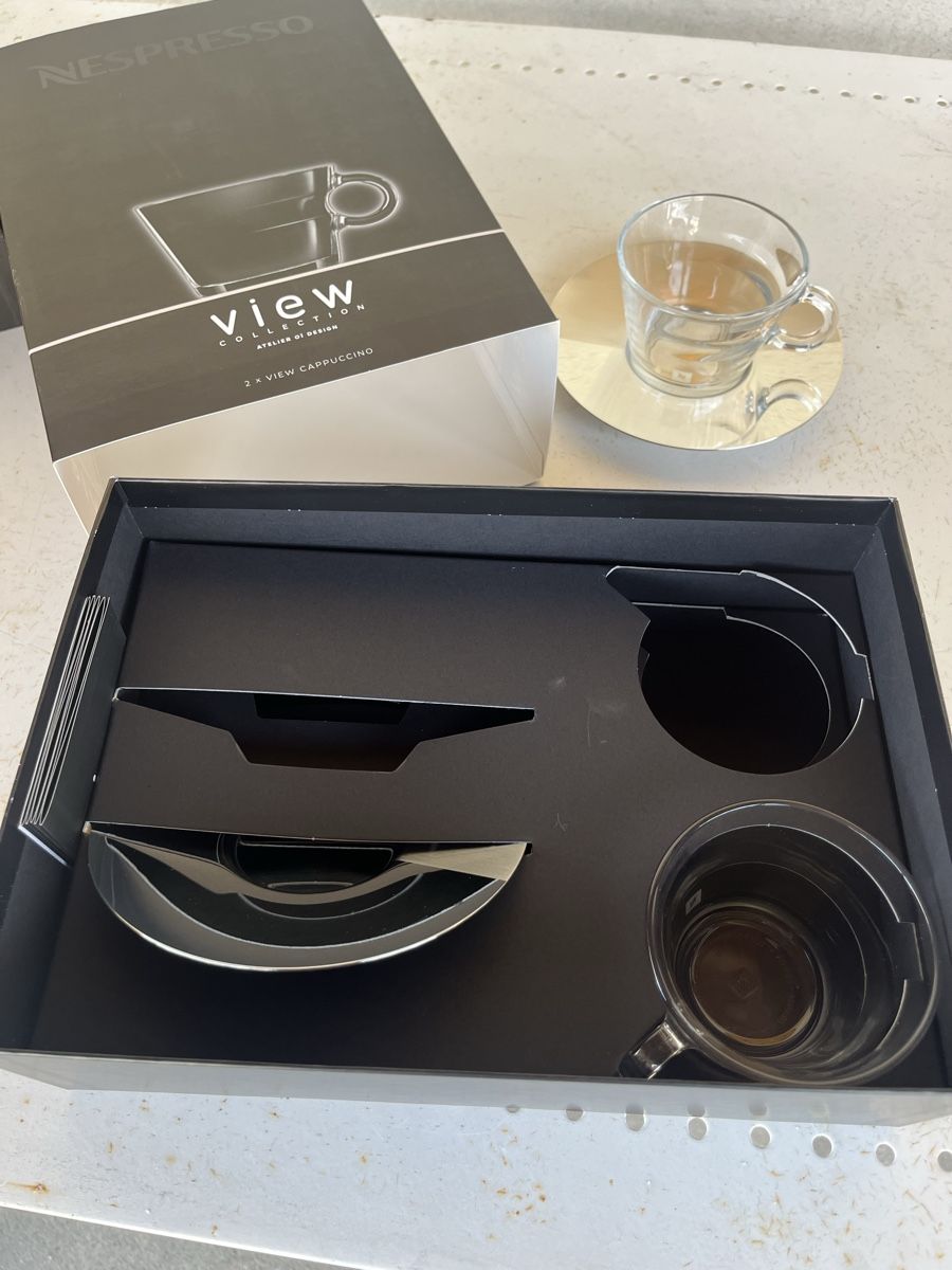 Set di piatti: Nespresso Cappuccino Cups NEU – Nuovo e nell'imballaggio originale da Richterswil venduto da Ness