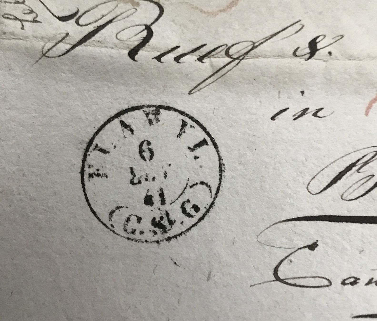 Tutti i francobolli: ANTIKER BRIEF MIT STEMPEL 1841 – Usato da Ostermundigen venduto da Kari1937 5