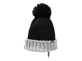 Wintermütze mit eingebauten Stereo-Kopfhörern und Mikrofon