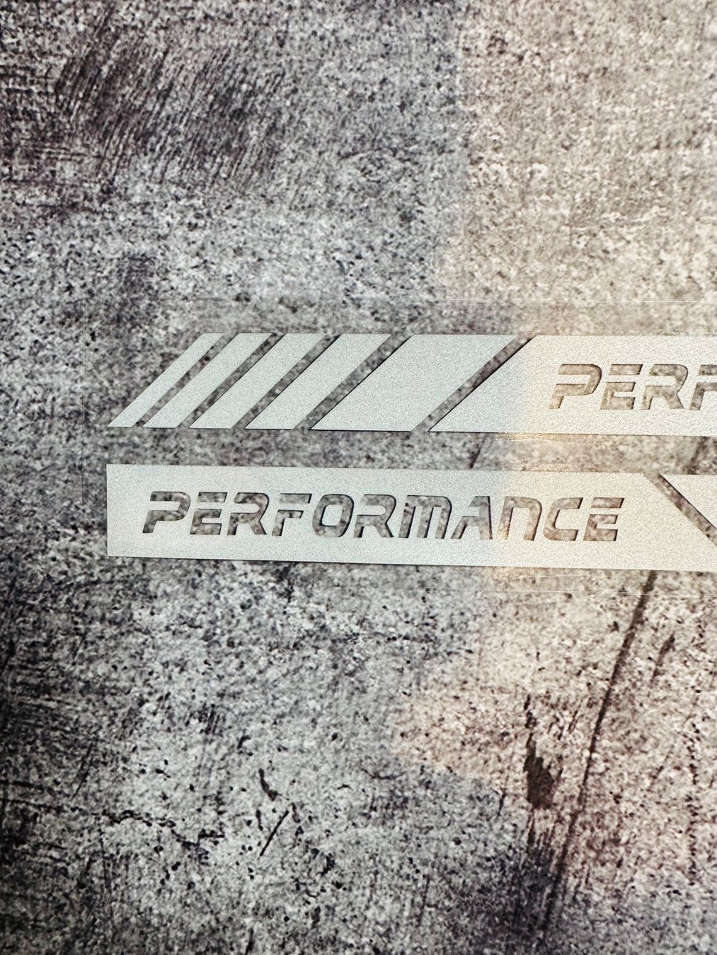 Aufkleber: BMW M Performance Kleber in silber/weiss 2er Set Neu – Neu und originalverpackt aus Balsthal von D.K.Autoteile8 7
