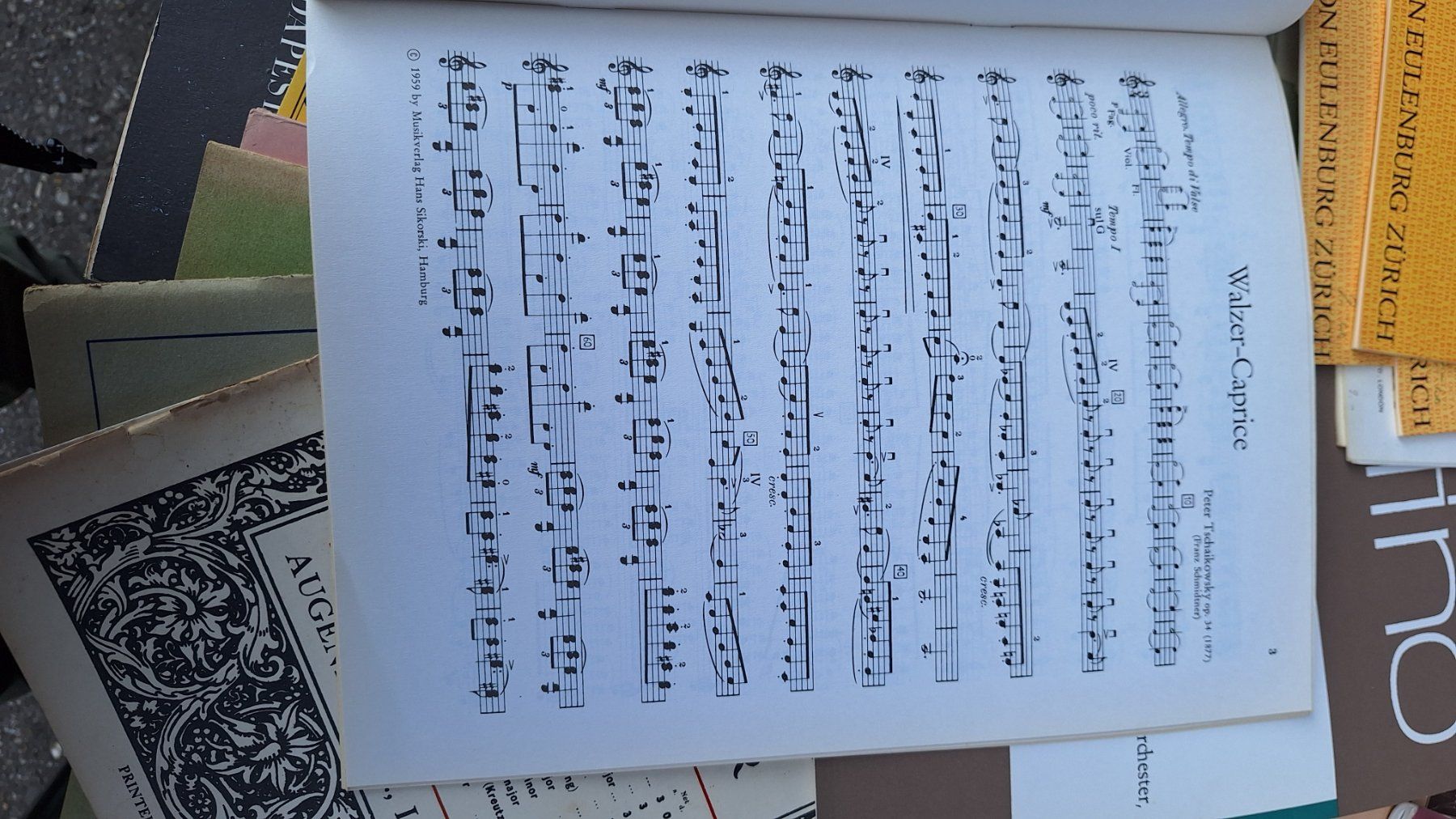 Bücher: Noten-Konvolut: Klassische Musik – Gebraucht aus Weinfelden von JoeBaer 3
