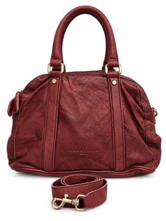 Liebeskind Berlin Crossbody Tasche Leder dunkelrot rot