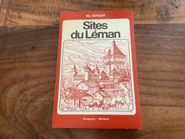 Sites du Léman, Ric Berger, livre collector, Suisse 1979