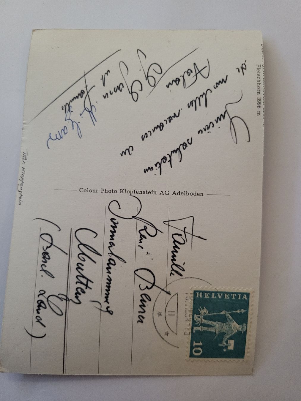 Cartoline postali: Ansichtskarte Alpenstrasse Postauto Saurer Rmu – Usato da nunningen venduto da mic_88k2 1