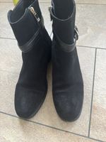 Bottines Tommy Hilfiger en daim noir, taille 41 😍