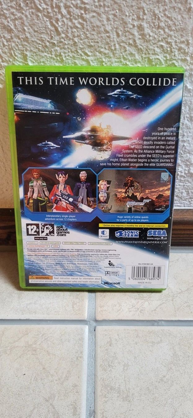 Microsoft Spiele: Xbox 360 Spiel - Phantasy Star Universe – Gebraucht aus Münsingen von Heroism2010 1