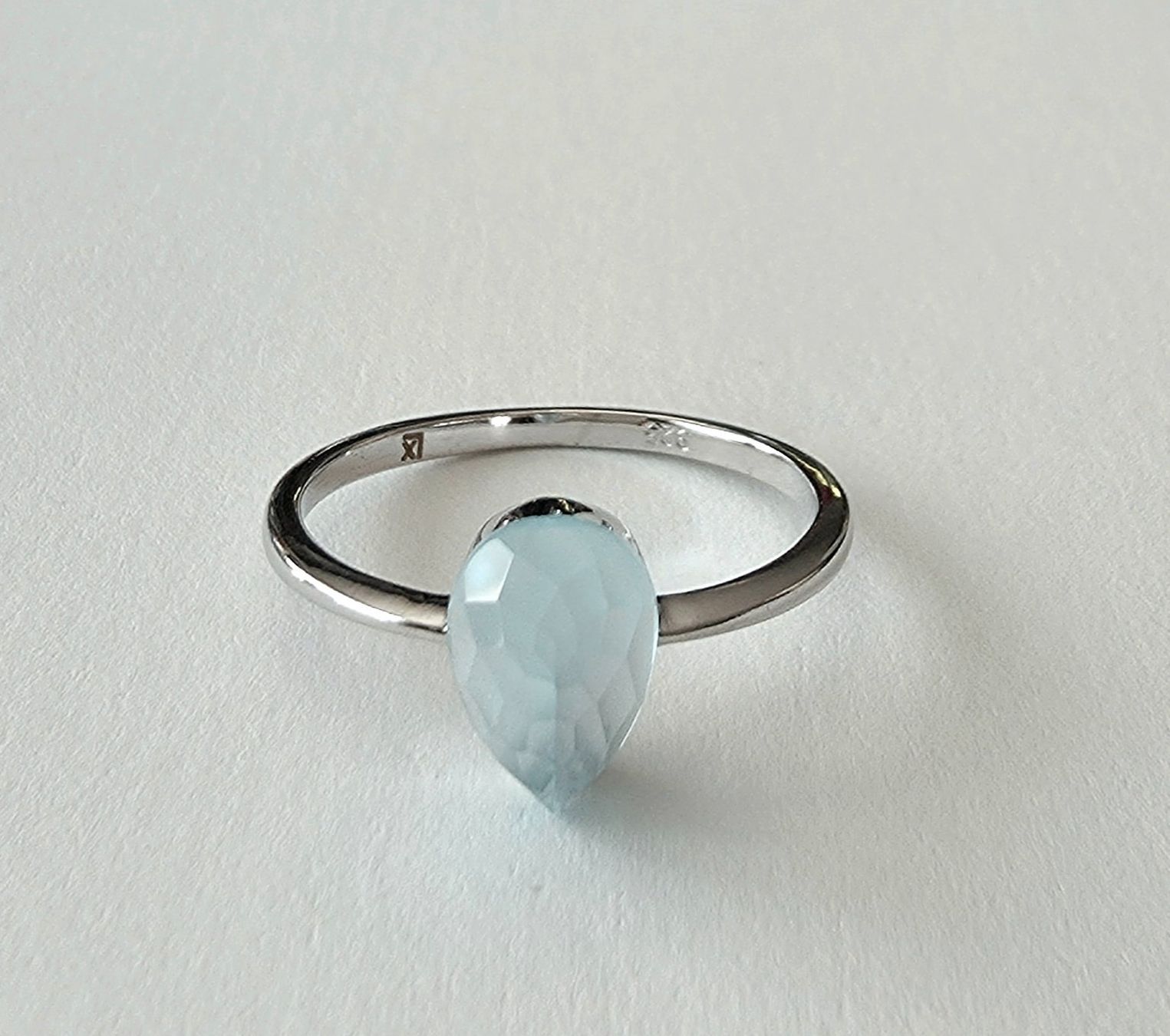 Ringe: Zarter Aquamarin Silber 925 Ring - Neu – Neu und originalverpackt aus Uetikon am See von Coralreef 2