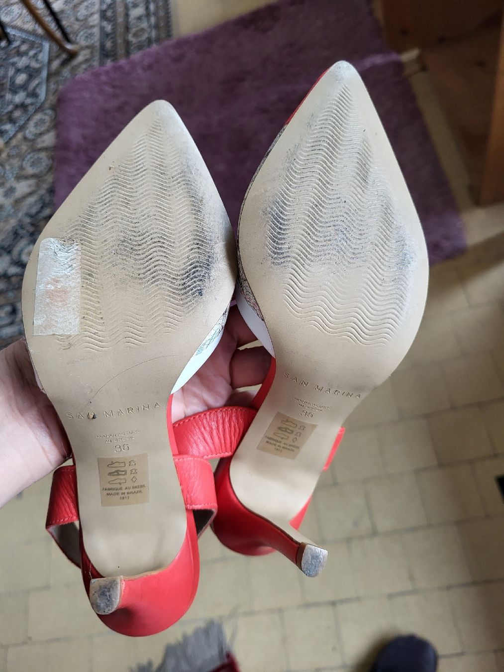 Scarpe da donna: San Marina Sandalen – Nuovo (secondo la descrizione) da Zweisimmen venduto da Adorable 2