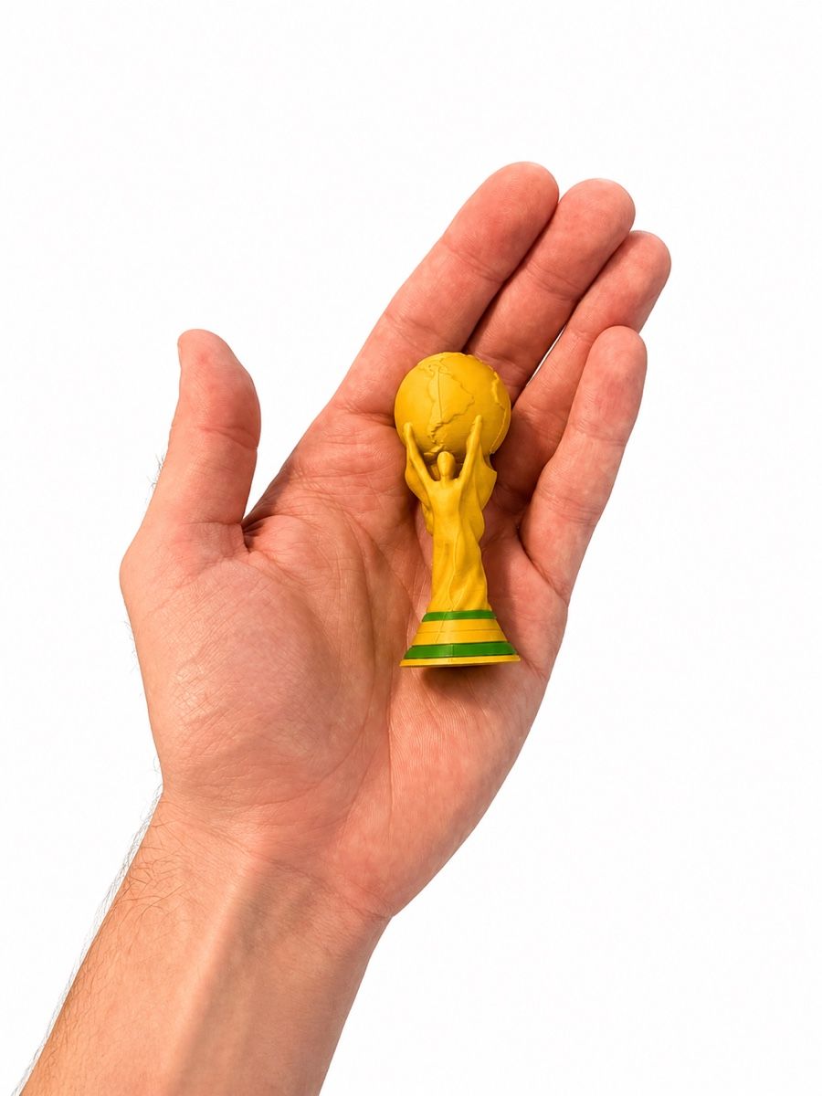 Sonstiges zum Sammeln & Seltenes: WM Pokal Klein – Neu und originalverpackt aus Alchenflüh von Kasek3D