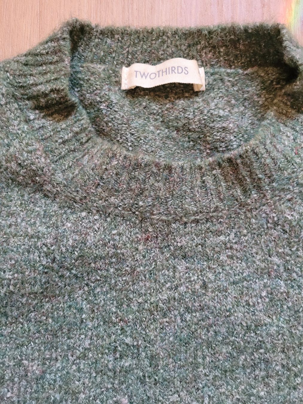 Twothirds Pullover & Sweatshirts: Twothirds Pullover grün meliert – Gebraucht aus Loco von tschoia 2
