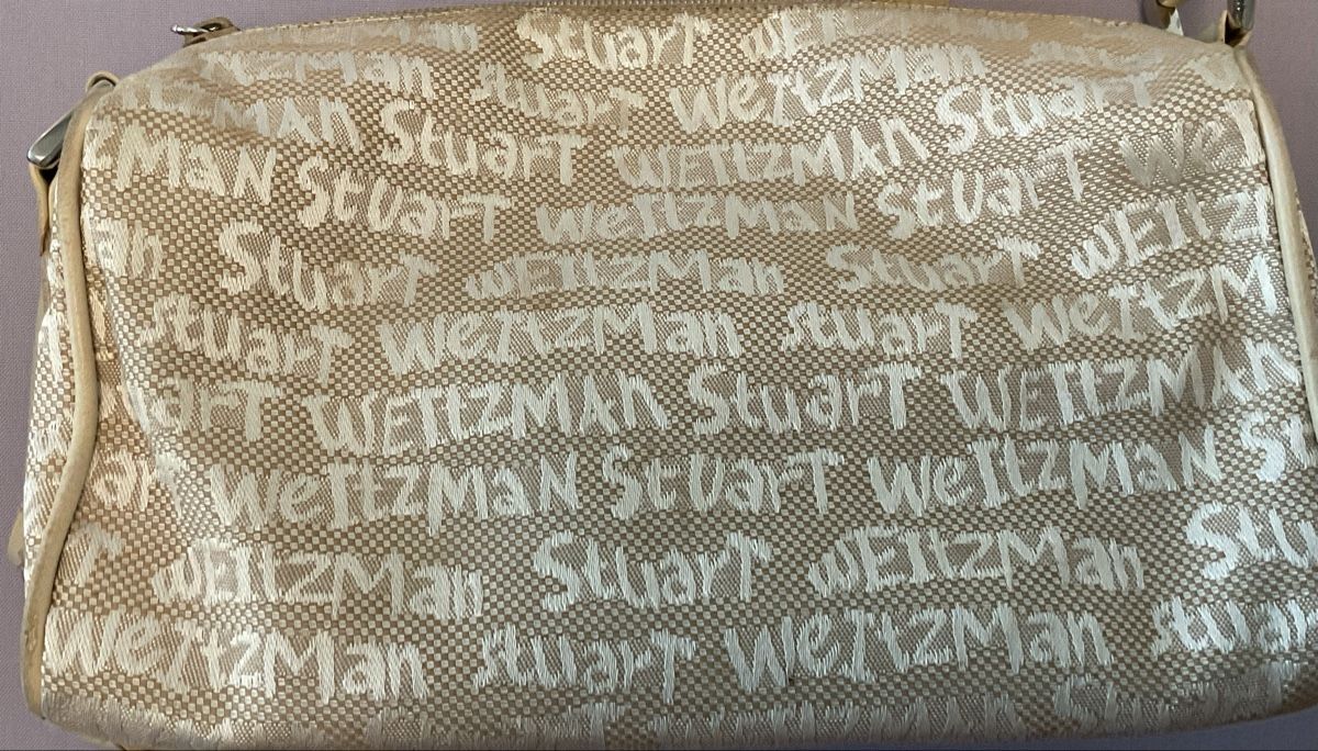Taschen für Damen: Stuart Weitzman Handtasche Canvas beige Shopper Bag CHIC! – Gebraucht aus Nürensdorf von Enme 4