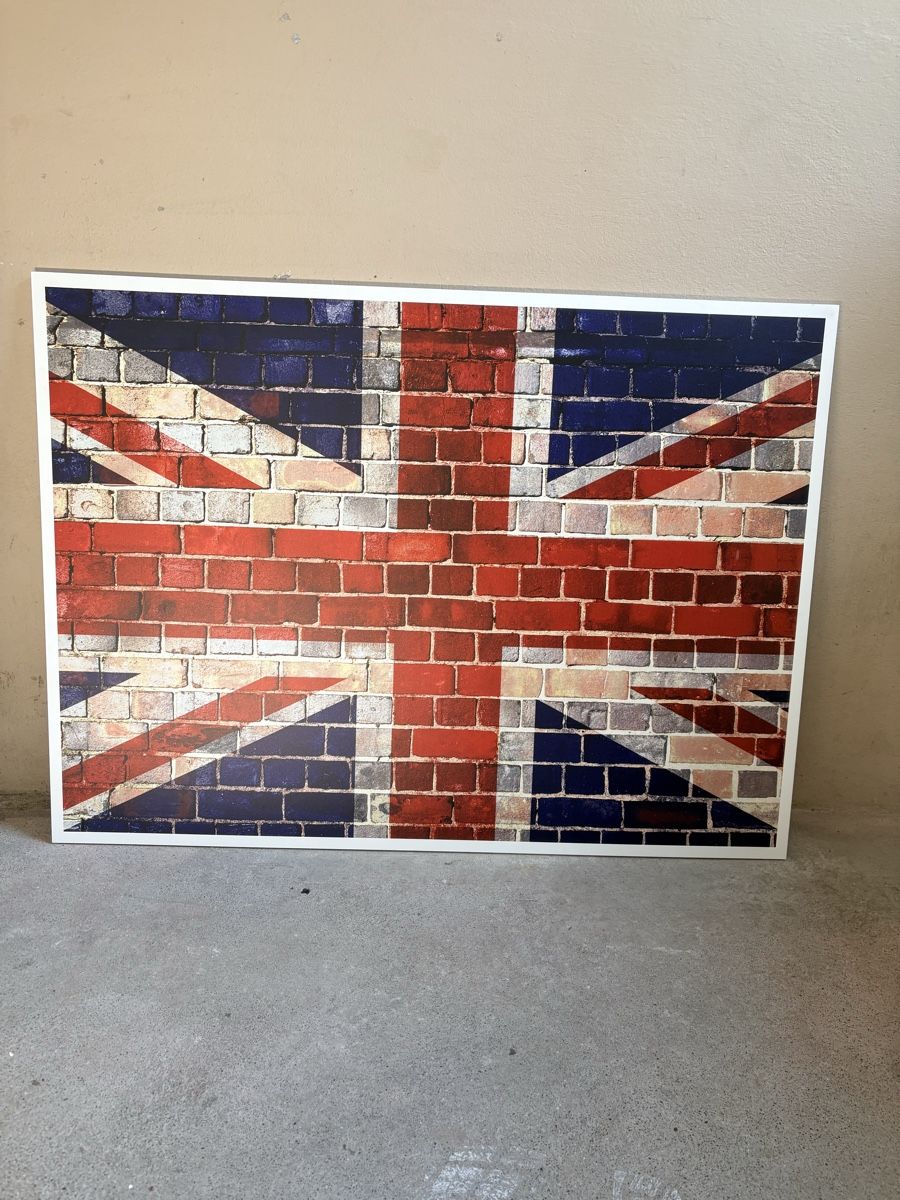 Posters & Illustrations: Pinwand / Bild Union Jack – D'occasion à Thun par Aschenputtel